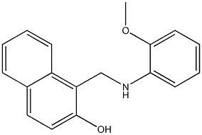 1-{[(2-methoxyphenyl)amino]methyl}naphthalen-2-ol|