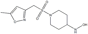 1-{[(5-methyl-1,2-oxazol-3-yl)methane]sulfonyl}piperidine-4-hydroxylamine