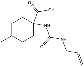1-{[(allylamino)carbonyl]amino}-4-methylcyclohexanecarboxylic acid