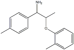 1-{[1-amino-1-(4-methylphenyl)propan-2-yl]oxy}-2-methylbenzene