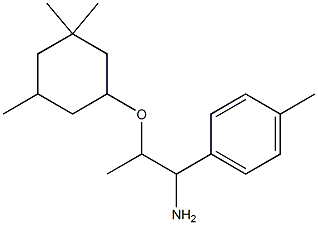 1-{1-amino-2-[(3,3,5-trimethylcyclohexyl)oxy]propyl}-4-methylbenzene