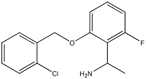 1-{2-[(2-chlorophenyl)methoxy]-6-fluorophenyl}ethan-1-amine