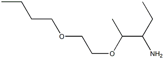 1-{2-[(3-aminopentan-2-yl)oxy]ethoxy}butane|