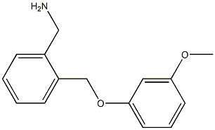 1-{2-[(3-methoxyphenoxy)methyl]phenyl}methanamine