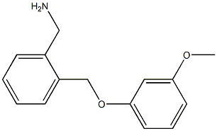  1-{2-[(3-methoxyphenoxy)methyl]phenyl}methanamine