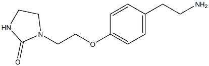 1-{2-[4-(2-aminoethyl)phenoxy]ethyl}imidazolidin-2-one|