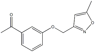 1-{3-[(5-methyl-1,2-oxazol-3-yl)methoxy]phenyl}ethan-1-one