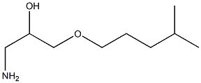 1-amino-3-[(4-methylpentyl)oxy]propan-2-ol