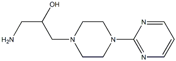 1-amino-3-[4-(pyrimidin-2-yl)piperazin-1-yl]propan-2-ol