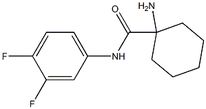  1-amino-N-(3,4-difluorophenyl)cyclohexanecarboxamide