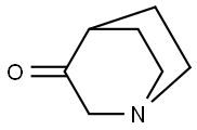 1-azabicyclo[2.2.2]octan-3-one Struktur
