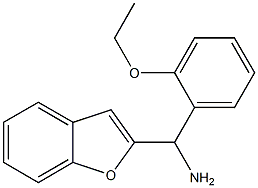 1-benzofuran-2-yl(2-ethoxyphenyl)methanamine Structure