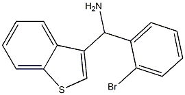 1-benzothiophen-3-yl(2-bromophenyl)methanamine
