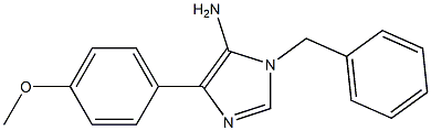 1-benzyl-4-(4-methoxyphenyl)-1H-imidazol-5-amine