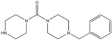 1-benzyl-4-(piperazin-1-ylcarbonyl)piperazine