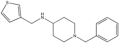 1-benzyl-N-(thiophen-3-ylmethyl)piperidin-4-amine Structure