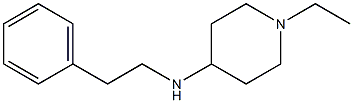 1-ethyl-N-(2-phenylethyl)piperidin-4-amine Structure