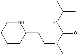 1-methyl-1-[2-(piperidin-2-yl)ethyl]-3-propan-2-ylurea