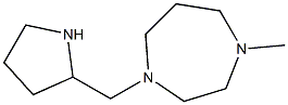  1-methyl-4-(pyrrolidin-2-ylmethyl)-1,4-diazepane