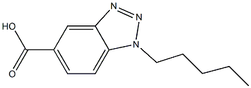  1-pentyl-1H-1,2,3-benzotriazole-5-carboxylic acid