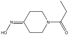 1-propionylpiperidin-4-one oxime Structure