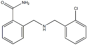 2-({[(2-chlorophenyl)methyl]amino}methyl)benzamide 结构式