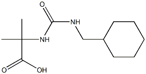  2-({[(cyclohexylmethyl)amino]carbonyl}amino)-2-methylpropanoic acid