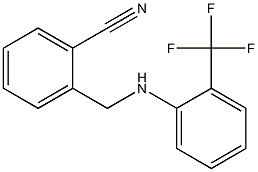 2-({[2-(trifluoromethyl)phenyl]amino}methyl)benzonitrile