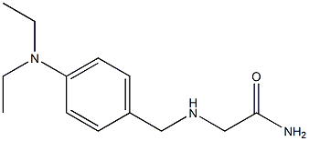 2-({[4-(diethylamino)phenyl]methyl}amino)acetamide