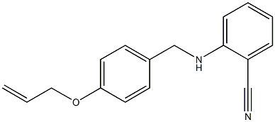 2-({[4-(prop-2-en-1-yloxy)phenyl]methyl}amino)benzonitrile|