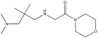 2-({2-[(dimethylamino)methyl]-2-methylpropyl}amino)-1-(morpholin-4-yl)ethan-1-one