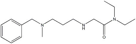 2-({3-[benzyl(methyl)amino]propyl}amino)-N,N-diethylacetamide