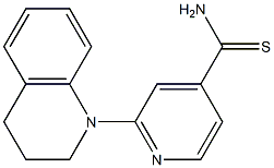  2-(1,2,3,4-tetrahydroquinolin-1-yl)pyridine-4-carbothioamide