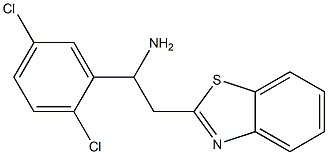  2-(1,3-benzothiazol-2-yl)-1-(2,5-dichlorophenyl)ethan-1-amine