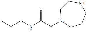 2-(1,4-diazepan-1-yl)-N-propylacetamide