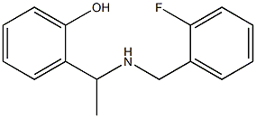 2-(1-{[(2-fluorophenyl)methyl]amino}ethyl)phenol