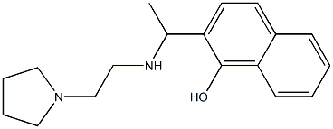 2-(1-{[2-(pyrrolidin-1-yl)ethyl]amino}ethyl)naphthalen-1-ol