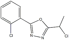 2-(1-chloroethyl)-5-(2-chlorophenyl)-1,3,4-oxadiazole|