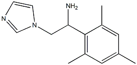 2-(1H-imidazol-1-yl)-1-mesitylethanamine Struktur