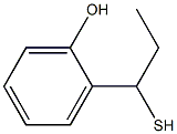 2-(1-sulfanylpropyl)phenol Struktur