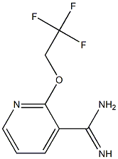 2-(2,2,2-trifluoroethoxy)pyridine-3-carboximidamide 结构式