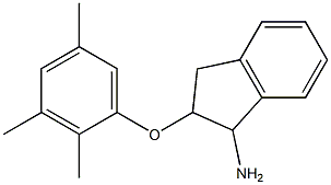 2-(2,3,5-trimethylphenoxy)-2,3-dihydro-1H-inden-1-amine Structure
