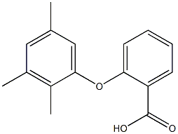 2-(2,3,5-trimethylphenoxy)benzoic acid,,结构式