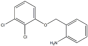 2-(2,3-dichlorophenoxymethyl)aniline Structure