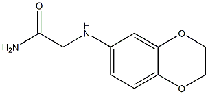 2-(2,3-dihydro-1,4-benzodioxin-6-ylamino)acetamide Structure