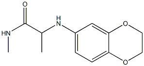 2-(2,3-dihydro-1,4-benzodioxin-6-ylamino)-N-methylpropanamide|