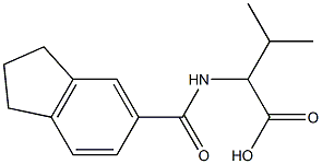 2-(2,3-dihydro-1H-inden-5-ylformamido)-3-methylbutanoic acid