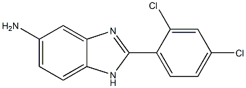 2-(2,4-dichlorophenyl)-1H-1,3-benzodiazol-5-amine Structure