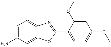 2-(2,4-dimethoxyphenyl)-1,3-benzoxazol-6-amine