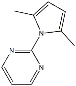 2-(2,5-dimethyl-1H-pyrrol-1-yl)pyrimidine Struktur